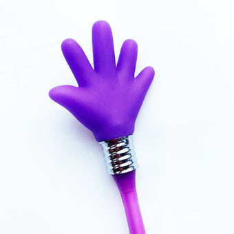 Pen - Purple Light Up Ball Pen